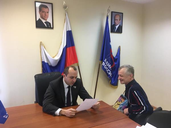 25 марта Михаил Клименко провел личный приём граждан 