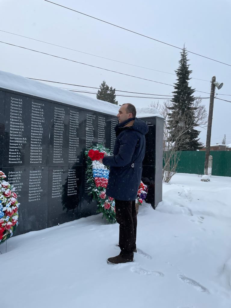 Михаил Клименко принял участие во всероссийской акции Единой России «Защитим память героев»
