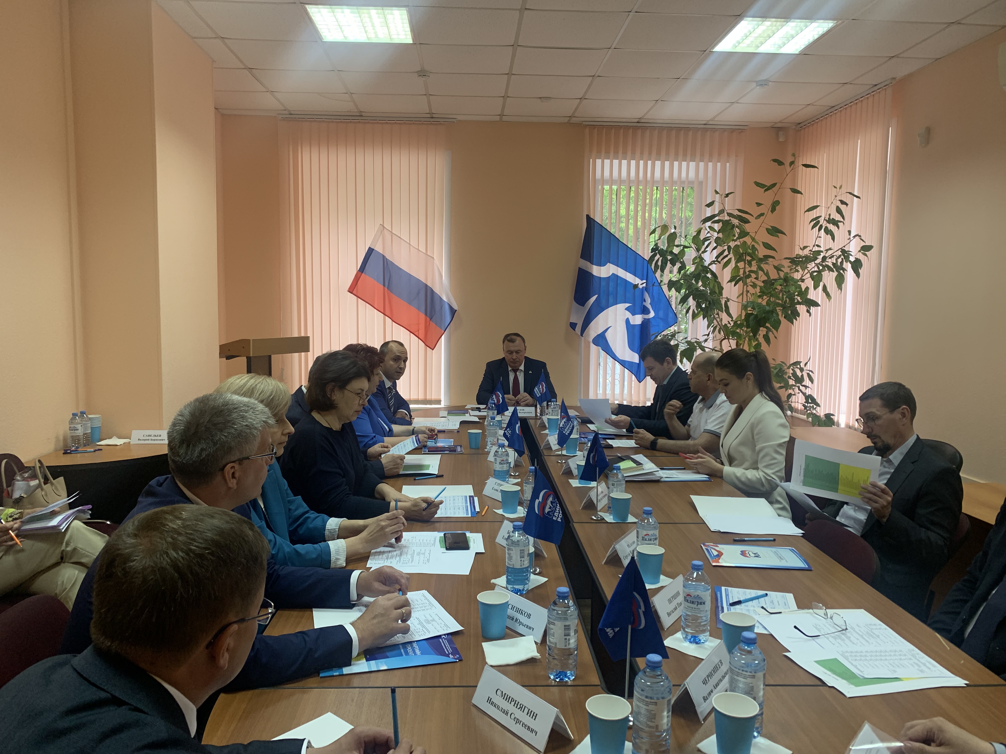 21 июня состоялось заседание межмуниципального координационного совета «ЕДИНОЙ РОССИИ»