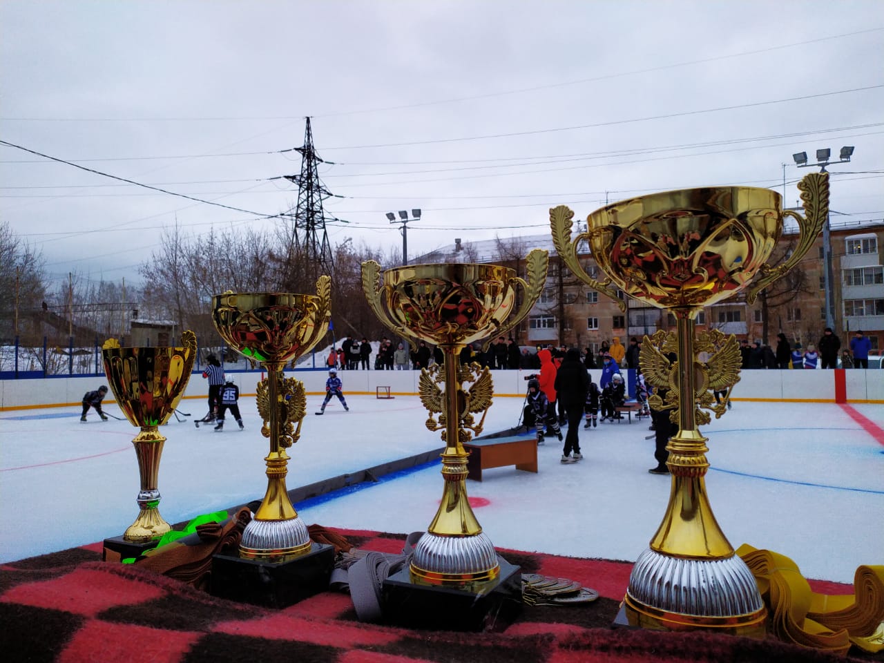 Финал ХХ юбилейного турнира Юрия Маликбаева среди детских дворовых команд по хоккею с шайбой 