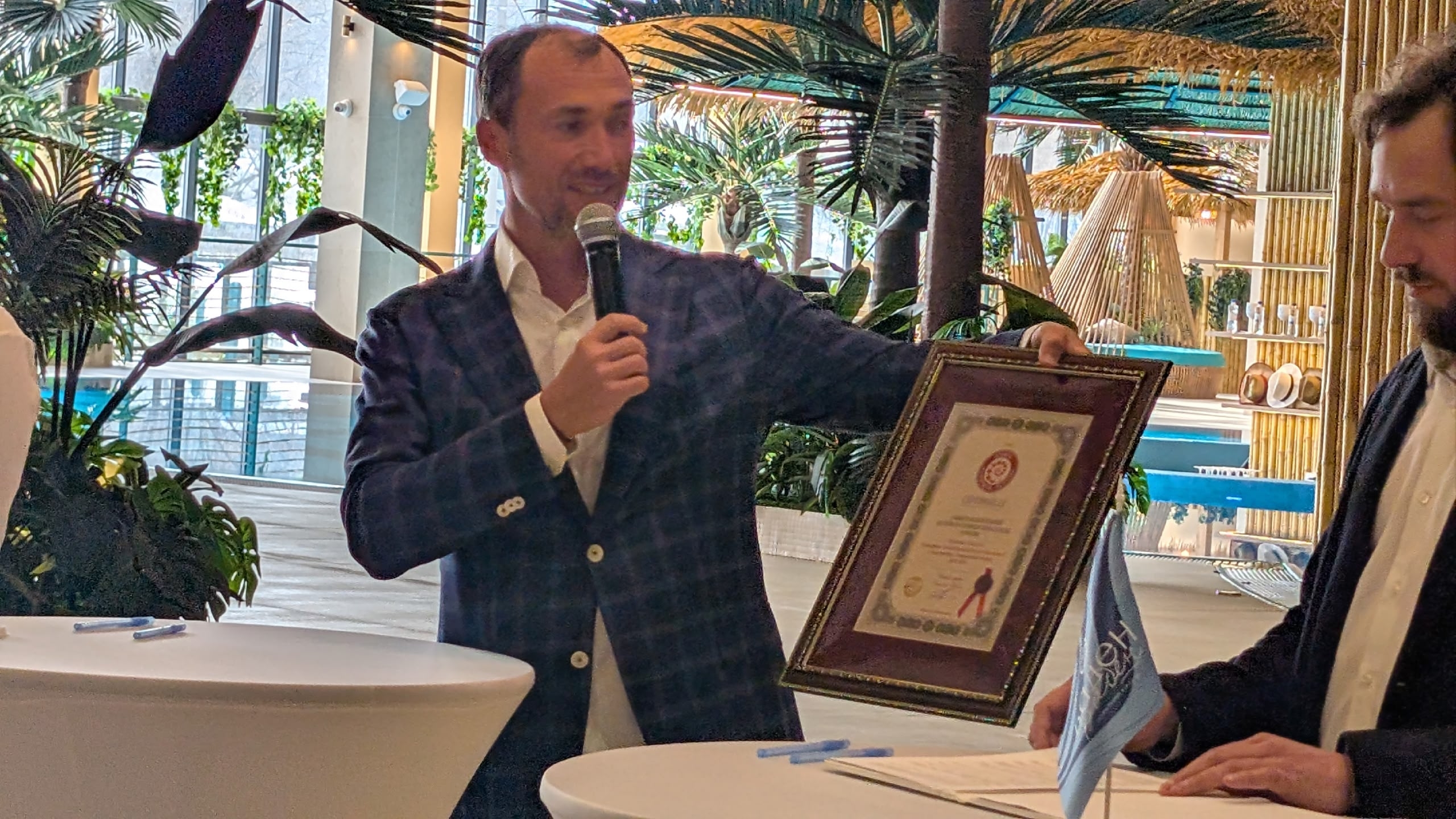 Презентация нового термального комплекса 